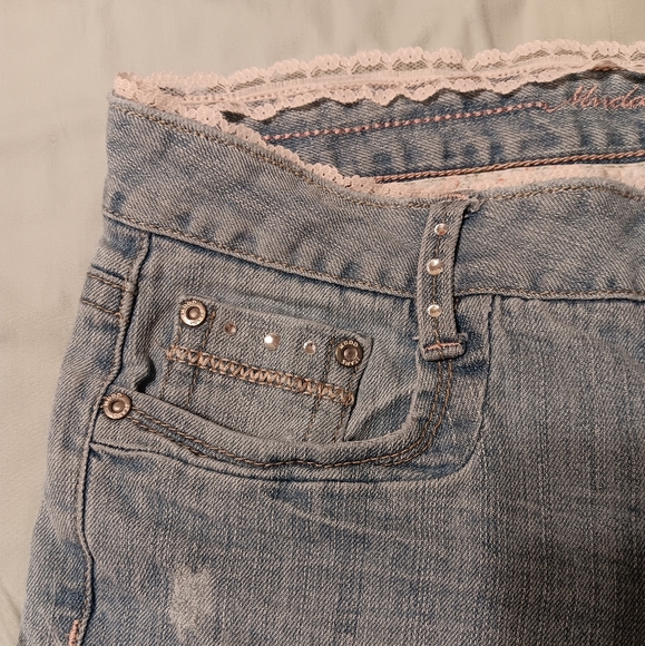 Custom coquette Y2K Mudd fur shorts - Picture 6 of 9